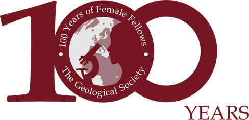 100 years of female fellows logo